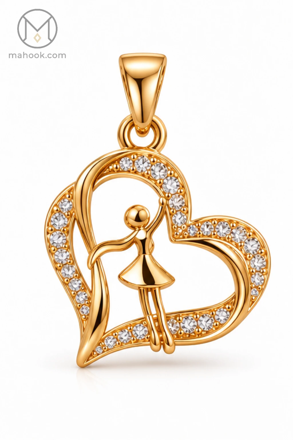 گردنبند ژوپینگ  طرح طلا